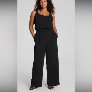 Spanxs travel gab Elegant Black Jumpsuit